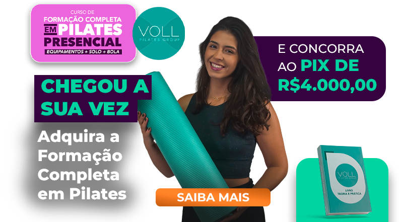 Curso de Pilates VOLL - Formação Completa em Pilates Presencial